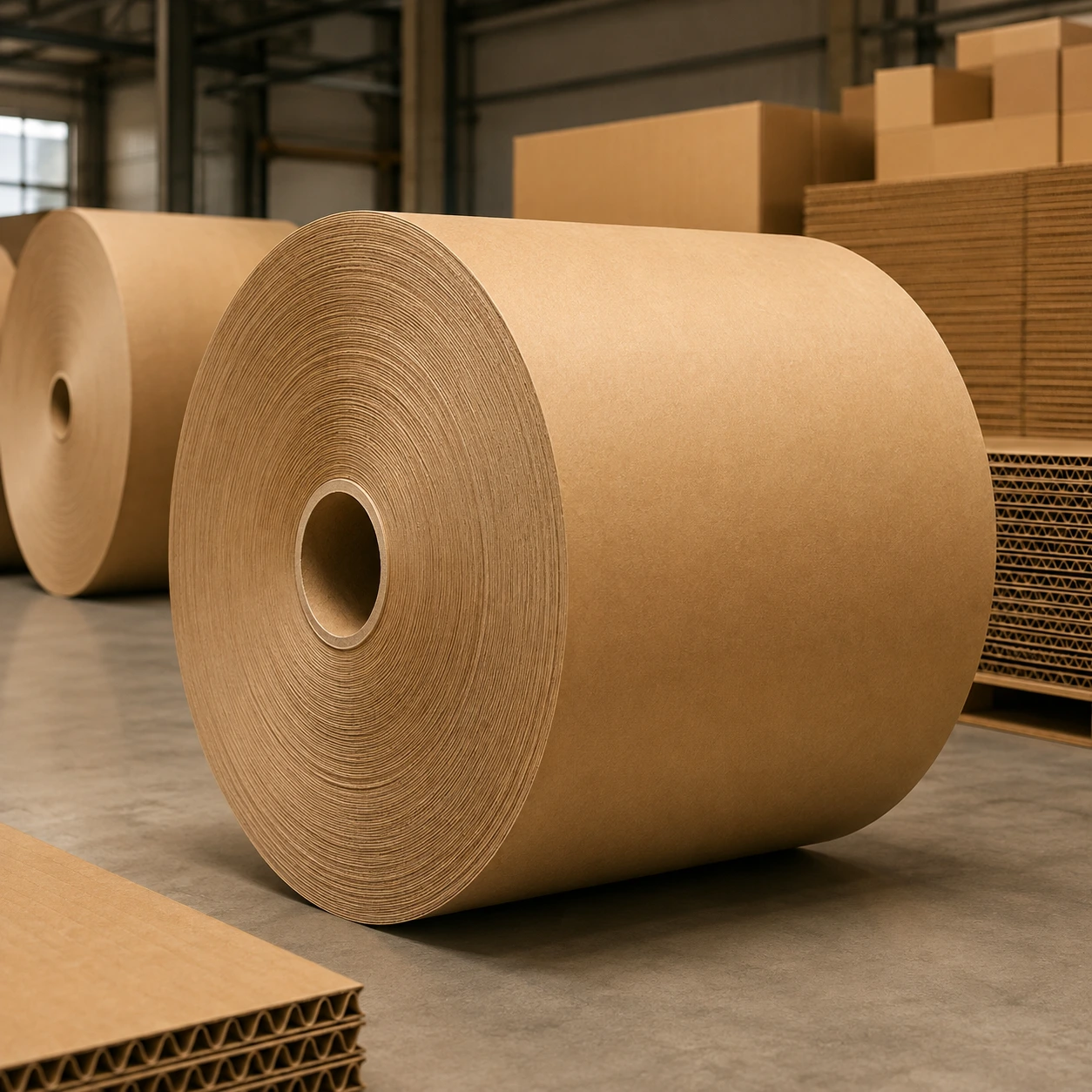 Fluting Paper